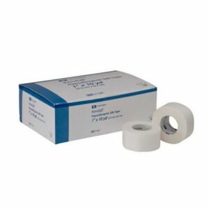 TAPE, ADHSV CURASILK 2"X10YDS (6/BX 10BX/CS) KENDAL
