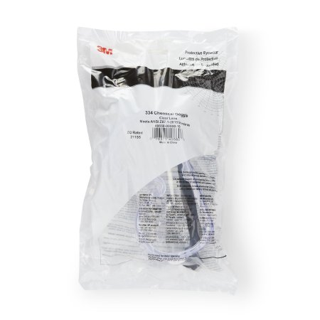 GOGGLE, CHEMICAL SPLASH CLR LENS (10/BX)