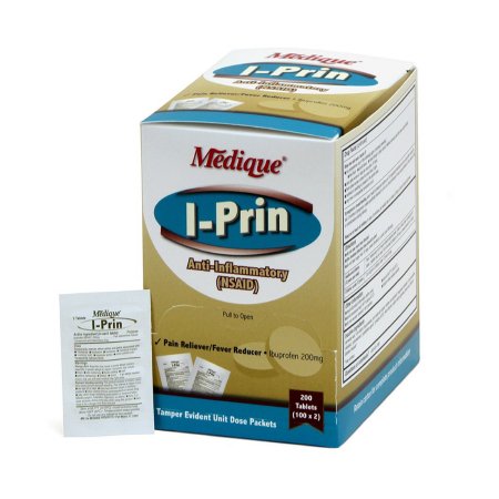 IBUPROFEN, TAB UD 200MG (2/PK 100/BX)