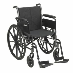 WHEELCHAIR, FLIP ARM 18"