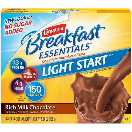 CARNATION INST BRKFST, PDR CHOC SF (8/BX 8BX/CS)