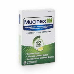 MUCINEX DM, TAB 600-30MG (20/BX)