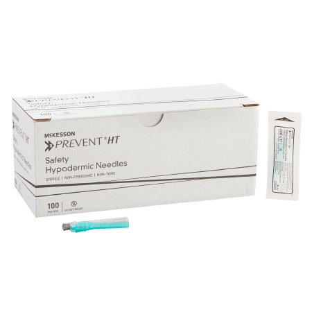 NEEDLE, SAFETY 22GX1" (100/BX 8BX/CS)