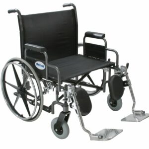 WHEELCHAIR, RMVBL FULL ARMS ELEV LEG REST (1/EA) D/S