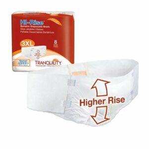 BRIEF, BARIACTRIC HI-RISE DISP64"X96" (8/BG 4BG/CS)