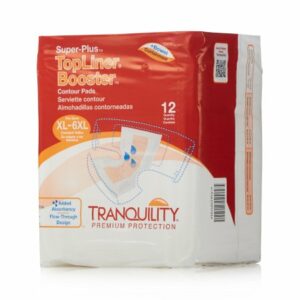 PAD, BOOSTER SUPER+ CONTOUR  14"X32" (12/BG 8BG/CS