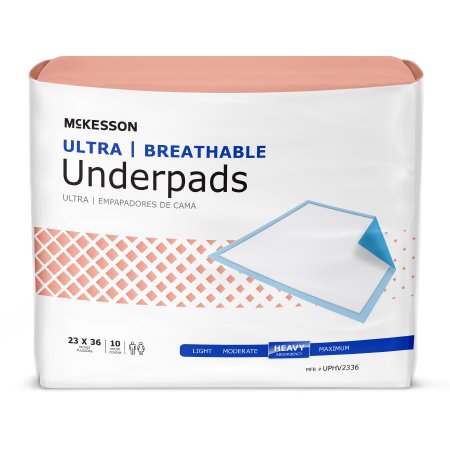UNDERPAD, HEAVY ABSRB 23X36 (10/BG 6BG/CS)