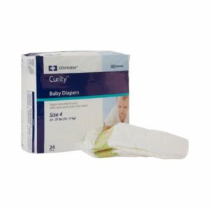 DIAPER, CURITY BABY SZ4 22-35LB (24/BG 8BG/CS) KENICO
