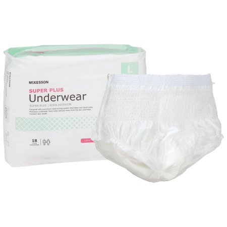 UNDERWEAR, SUPER PLUS LG 44-58(18/BG 4BG/CS)