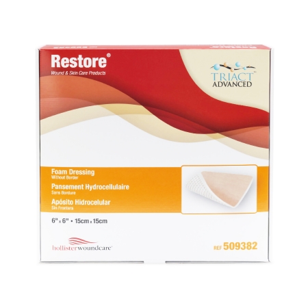 DRESSING, WOUND URGOTUL ABSRB FOAM NON-BRDR 6"X6" (10/BX)