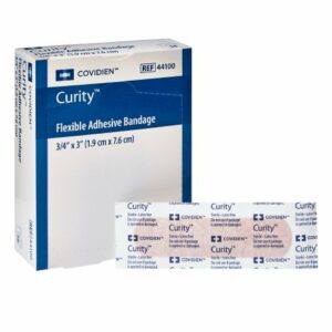 BANDAGE, FABRIC 3/4"X3" (50/BX24BX/CS)                KENDAL