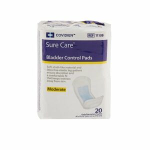 PAD, SURE CARE BLADDER CNTRL X(20/BG 6BG/CS) KENICO