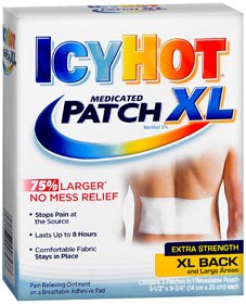 ICY HOT BACK, PATCH XLG (3/BX)