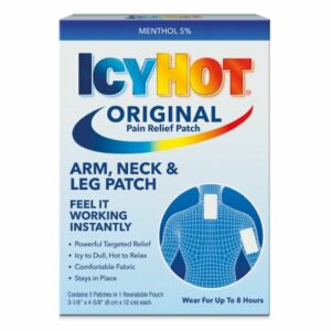ICY HOT PAIN RELIEF, PATCH XSM(5/PK)
