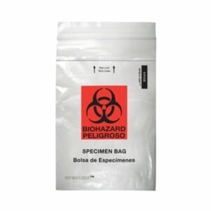 BAG, BIO SPCMN ZIP PCKT CLR 6X9 (1000/CS)