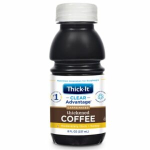 THICK-IT, CLEAR ADV COFFEE MODERATE/HONEY 8OZ (24/CS)