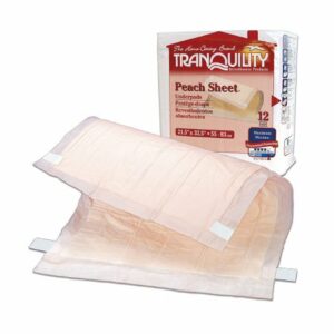 PAD, TRANQUILITY PEACH SHEET  21.5"X32.5" (12/PK 8PK/C