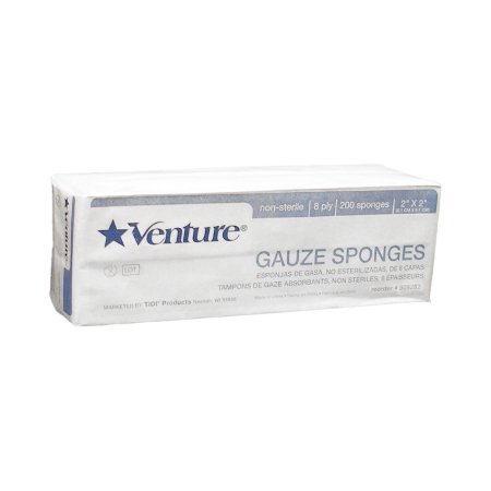 GAUZE, SPNG 2"X2" 8PLY N/S (200/BG 25BG/CS)