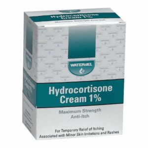 HYDROCORTISONE, CRM 1% 0.9GM FOIL PK (25/BX 72BX/C WTRJEL