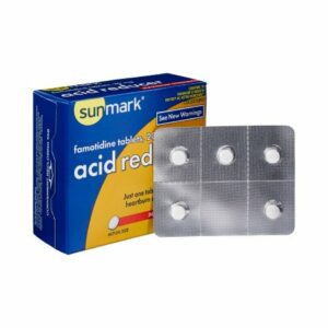 FAMOTIDINE ACID REDUCER, TAB 20MG (25/BX)