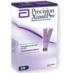 TEST STRIP, BLD GLUC PRECISIONPCX (100/BX 6BX/CS)