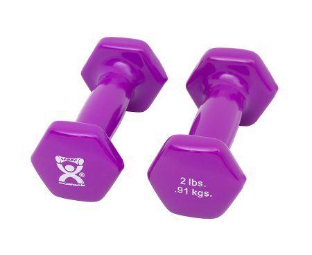 WEIGHT, DUMBBELL VYNL 2LB D/S