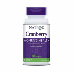 CRANBERRY EXTRACT, CAP 400MG 800MG/SERV (30/BT)