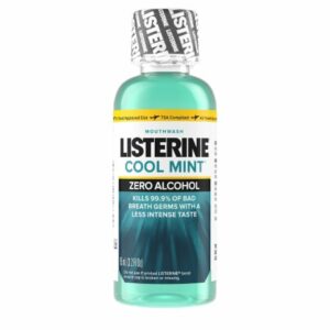 MOUTHWASH, LISTERINE ZERO ALCHL FREE 3.2OZ (24/CS) J&JOTC