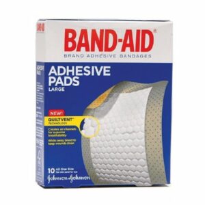 BANDAID, COMFORT FLEX ADHSV 2 7/8"X4" (10/BX 24BX/CS) J&JOTC