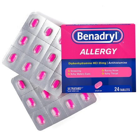 BENADRYL ULTRA, TAB 25MG (24/BX 24BX/CS) J&JOTC