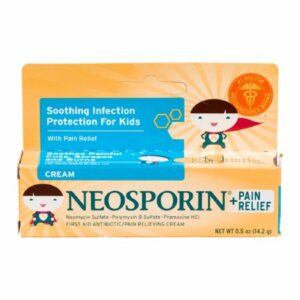 NEOSPORIN+PAIN RELIEF, CRM KIDS 0.5OZ