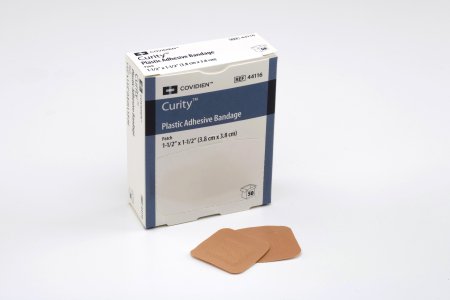BANDAGE, PATCH PLAS 1 1/2" (50/BX 24BX/CS) KENDAL