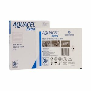 DRESSING, WND AQUACEL X HYDFBRW/O BORDER 6X6" (5/B
