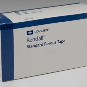 TAPE, KENDALL POROUS STD 2"X10YDS TAN (6/BX 12BX/CS)