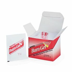 SAFETEC BURN, GEL 3GM PKT 1/8OZ (25/BX 24BX/CS)