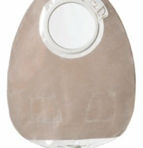 POUCH, URO SENSURA CLICK MAXI TRANSP BLU (10/BX)