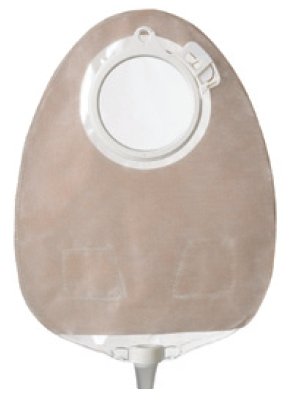 POUCH, URO SENSURA CLICK MAXI TRANSP BLU (10/BX)
