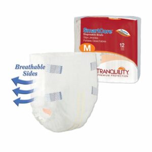 BRIEF, INCONT SMARTCORE MED (12/PK 8PK/CS)
