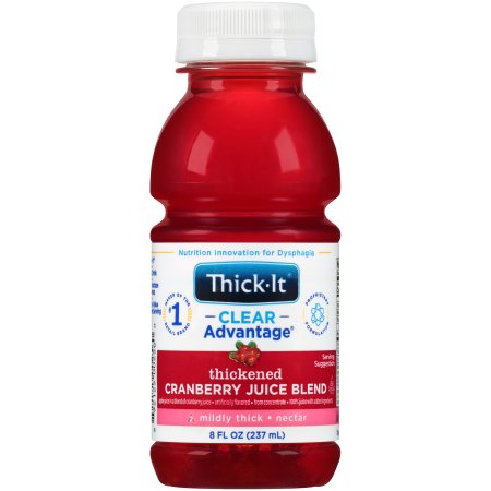 THICK-IT, CLEAR ADV CRANBERRY MILD/NECTAR 8OZ (24/CS)