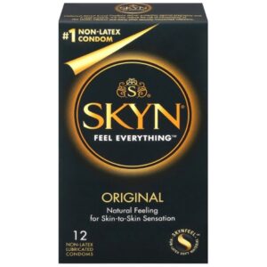 CONDOM, LIFESTYLE SKYN POLYISOPRENE LUB (12/BX)