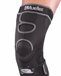 KNEE BRACE, FLEX STEEL SPRING HG80 BLK LG