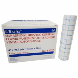 TAPE, SELF-ADH F/DRESSING ULTRAFIX 4"X11Y DS          DERSCI