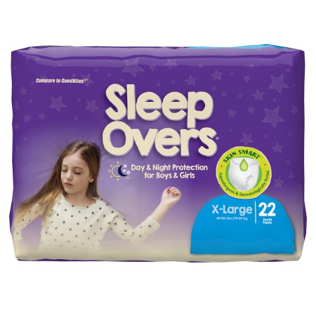 UNDERWEAR, PULL-ON PROT SLEEP-OVR YTH XLG (22/BG 4