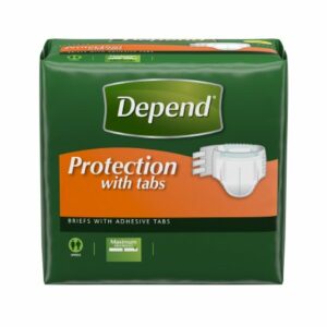 BRIEF, INCONT DEPENDS OVERNITEMAX ABSRB LG (16/PK)