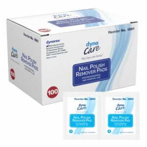 PAD, NAIL POLISH REMOVER (100/BX 10BX/CS)