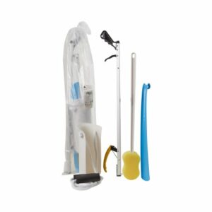 HIP KIT, W/SHOEHORN/SPONGE/REACHER/SOCK AID 26"