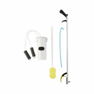 HIP KIT, W/SHOEHORN/SPONGE/REACHER/SOCK AID 32"