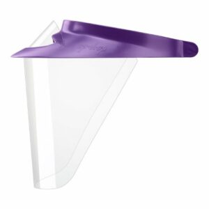 FACE SHIELD KIT, W/1VISOR 2SHLD PUR MED