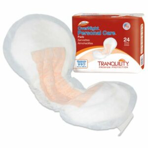 PAD, INCONT TRANQUILITY OVERNT500ML (24/BG 4BG/CS)