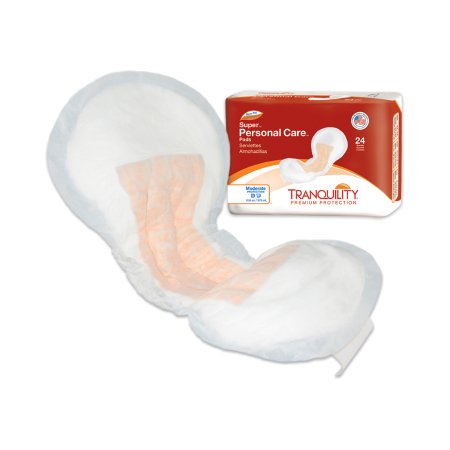 PAD, INCONT TRANQUILITY SUPER 400ML (24/BG 4BG/CS)